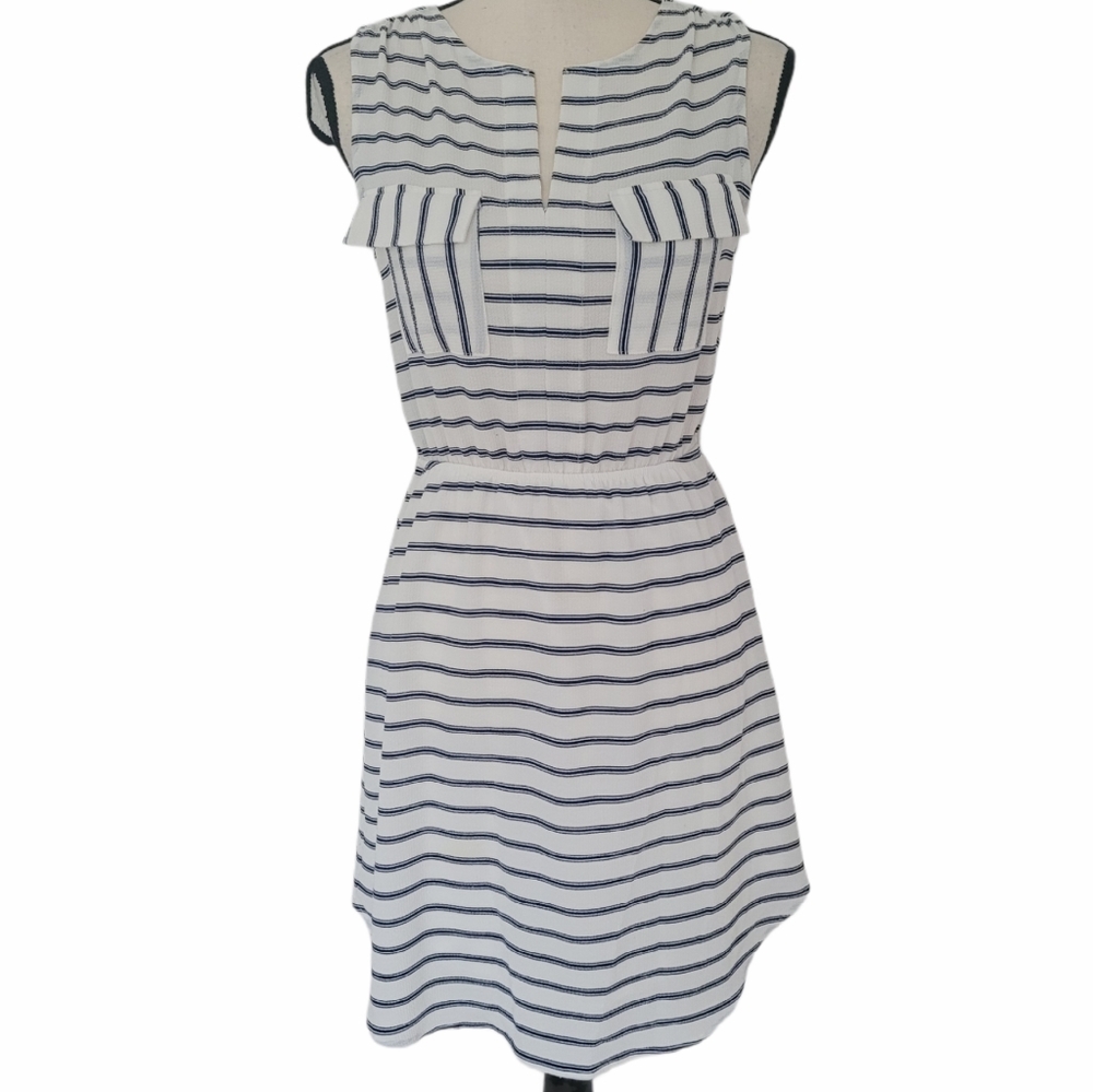 Monteau striped sleeveless sundress